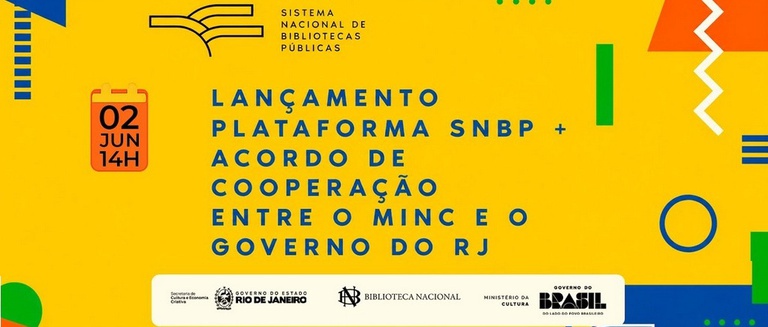 Imagem original da materia Plataforma do Sistema Nacional de Bibliotecas Públicas (SNBP) é lançada em evento na Fundação Biblioteca Nacional (FBN).